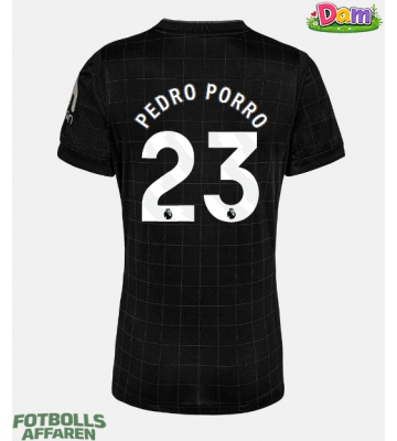 Tottenham Hotspur Pedro Porro #23 Bortatröja Kvinnor 2025-26 Kortärmad